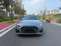 2022 Audi A4L 40 TFSI quattro RS, синий — фото 2