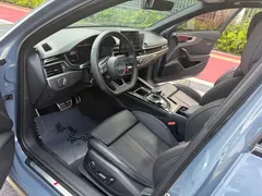 2022 Audi A4L 40 TFSI quattro RS, синий — фото 7