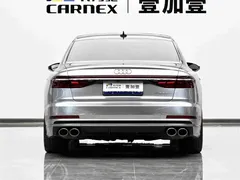 2022 Audi A8L 55 TFSI quattro, чёрный — фото 5