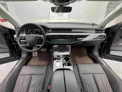 2022 Audi A8L 55 TFSI quattro, чёрный — фото 13