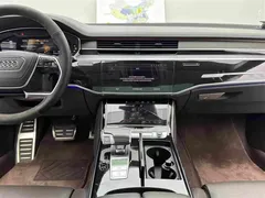 2022 Audi A8L 55 TFSI quattro, чёрный — фото 14