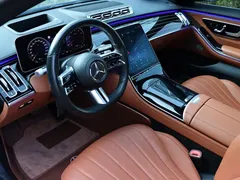 2021 Mercedes-Benz S-Class S 450 L 4MATIC, чёрный — фото 4