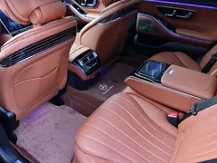 2021 Mercedes-Benz S-Class S 450 L 4MATIC, чёрный — фото 7