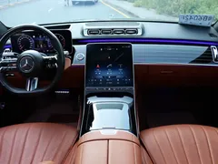 2021 Mercedes-Benz S-Class S 450 L 4MATIC, чёрный — фото 11