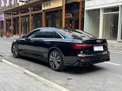2021 Audi A6L 40 TFSI Luxury Sport, чёрный — фото 4