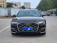 2022 Audi A6L 45 TFSI quattro Select Sport, чёрный — фото 2
