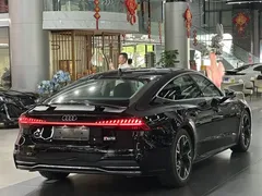 2021 Audi A7 45 TFSI, чёрный — фото 7