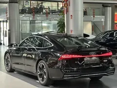 2021 Audi A7 45 TFSI, чёрный — фото 9