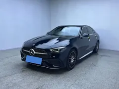 2023 Mercedes-Benz C-Class C 200 L, чёрный — фото 1
