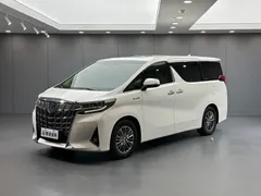 2021 Toyota Alphard Hybrid 2.5L Premium, белый — фото 1
