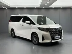2021 Toyota Alphard Hybrid 2.5L Premium, белый — фото 3