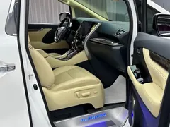 2021 Toyota Alphard Hybrid 2.5L Premium, белый — фото 35