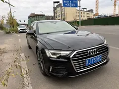 2021 Audi A6L 55 TFSI quattro Premium, чёрный — фото 2