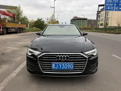 2021 Audi A6L 55 TFSI quattro Premium, чёрный — фото 3