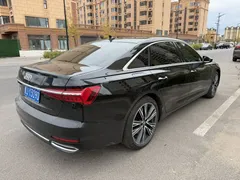 2021 Audi A6L 55 TFSI quattro Premium, чёрный — фото 4