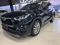 2022 Toyota Highlander 380T 4WD Premium 7-seat, чёрный — фото 1