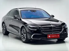 2021 Mercedes-Benz S-Class S 400 L Luxury, чёрный — фото 3