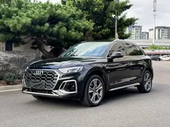 2023 Audi Q5L 45T Sport, чёрный — фото 1