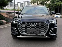 2023 Audi Q5L 45T Sport, чёрный — фото 2