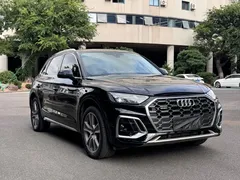 2023 Audi Q5L 45T Sport, чёрный — фото 3