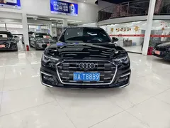 2024 Audi A6L 45 TFSI Elegance, чёрный — фото 3