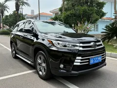 2021 Toyota Highlander 2.0T 4WD Luxury 7, чёрный — фото 3