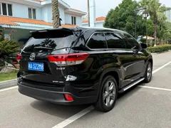 2021 Toyota Highlander 2.0T 4WD Luxury 7, чёрный — фото 14