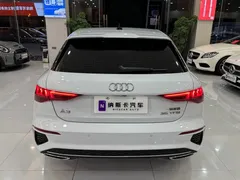 2023 Audi A3 Sportback 35 TFSI, белый — фото 4
