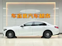 2022 Mercedes-Benz C-Class C 260 L Sport, белый — фото 4