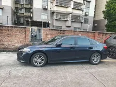 2023 Honda Civic 240TURBO CVT, синий — фото 9