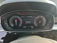 2021 Audi A8L 50 TFSI quattro, чёрный — фото 2
