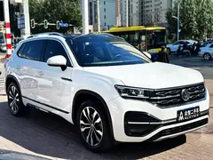 2021 Volkswagen Tayron 380TSI 4WD R-Line Smart Connect, белый — фото 2