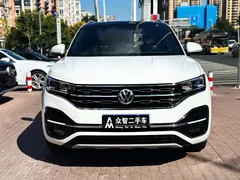 2021 Volkswagen Tayron 380TSI 4WD R-Line Smart Connect, белый — фото 4