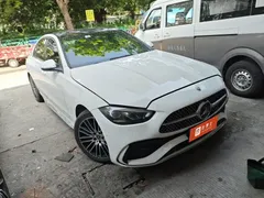 2022 Mercedes-Benz C-Class C 260 L Sport, белый — фото 1