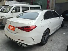 2022 Mercedes-Benz C-Class C 260 L Sport, белый — фото 3