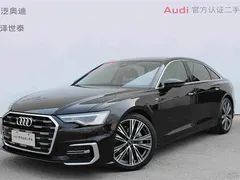 2023 Audi A6L 45 TFSI, чёрный — фото 1