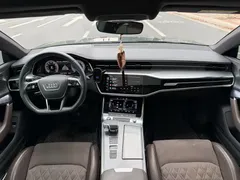 2022 Audi A7L 45 TFSI quattro S-line, чёрный — фото 5