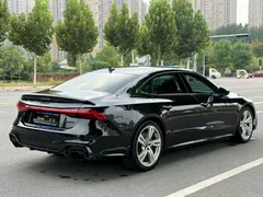 2022 Audi A7L 45 TFSI quattro S-line, чёрный — фото 7
