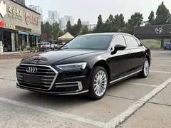 2022 Audi A8L 50 TFSI quattro Comfort Collector's Edition, чёрный — фото 2