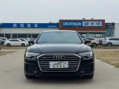 2021 Audi A6L 45 TFSI quattro, чёрный — фото 2