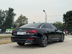 2021 Audi A6L 45 TFSI quattro, чёрный — фото 6