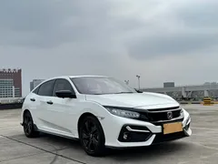 2021 Honda Civic HATCHBACK 220TURBO CVT, белый — фото 3