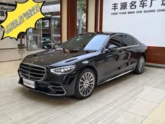 2021 Mercedes-Benz S-Class S 450 L 4MATIC, чёрный — фото 1