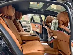 2021 Mercedes-Benz S-Class S 450 L 4MATIC, чёрный — фото 10