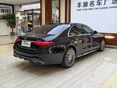 2021 Mercedes-Benz S-Class S 450 L 4MATIC, чёрный — фото 27