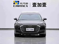 2022 Audi A8L 55 TFSI quattro Premium Collector's Edition, чёрный — фото 2