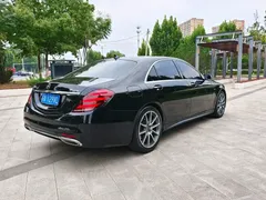2020 Mercedes-Benz S-Class S 450 L 4MATIC, чёрный — фото 6