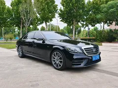 2020 Mercedes-Benz S-Class S 450 L 4MATIC, чёрный — фото 7