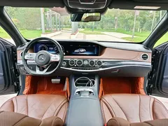 2020 Mercedes-Benz S-Class S 450 L 4MATIC, чёрный — фото 12