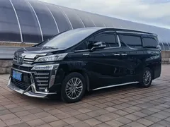 2023 Toyota Vellfire Hybrid 2.5L HV Ultimate, чёрный — фото 1